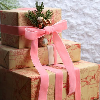 Pink Velvet Ribbon