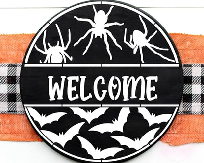 Halloween Stencils for Painting on Wood 12" Halloween Stencils for Crafts (13 Count)