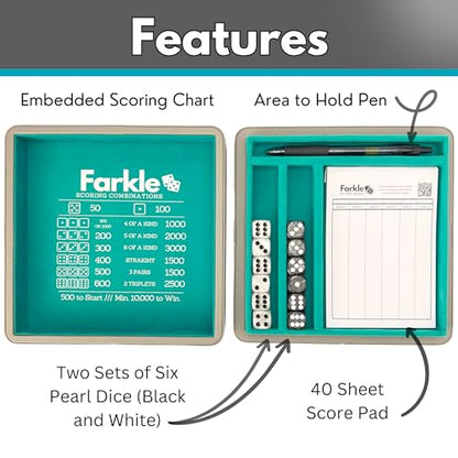 Farkle Dice Tray and Storage Case