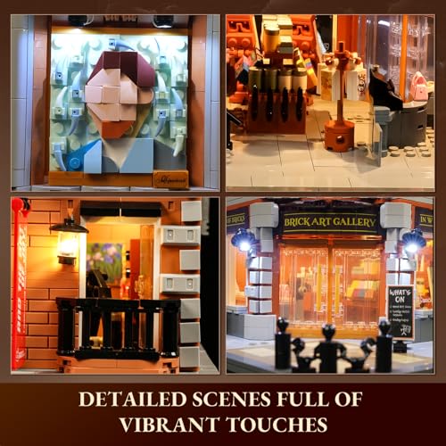 Art Gallery Lighting Building Set