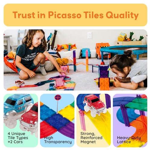 30 PCS Magnetic Race Track Toy Set STEM Educational Building