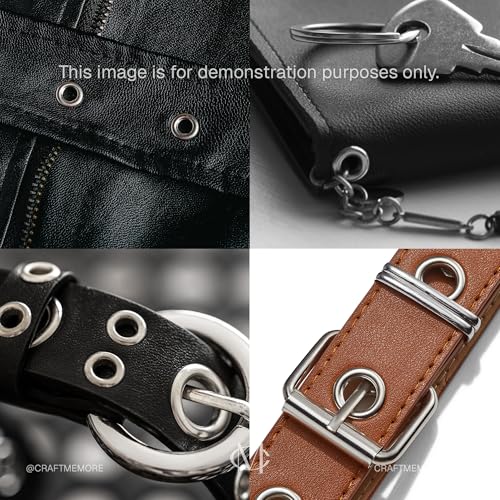 Grommet Tool Kit with 400 Silver Grommets
