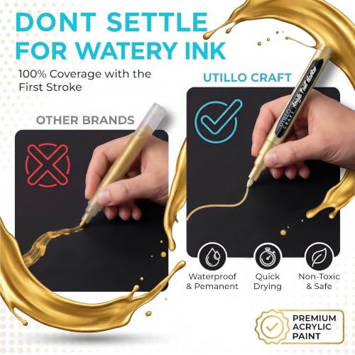Gold Paint Pen (8 Count)