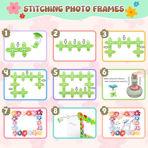 300+PCS Fabric Flower Bouquets Toys