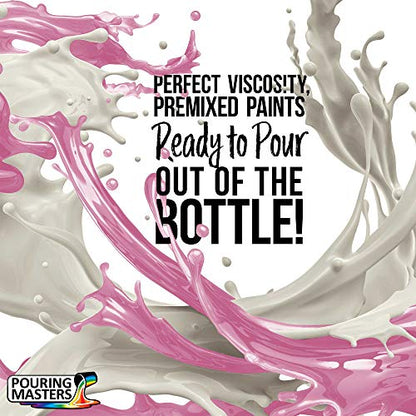 Bubble Gum Pink Acrylic Ready to Pour Pouring Paint (32 Fl Oz)