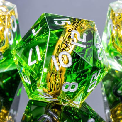 Magic Lord Rings DND Dice Set with Box
