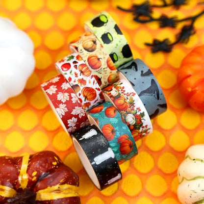 Halloween Washi Tape Set 16 Rolls (160 Foot)