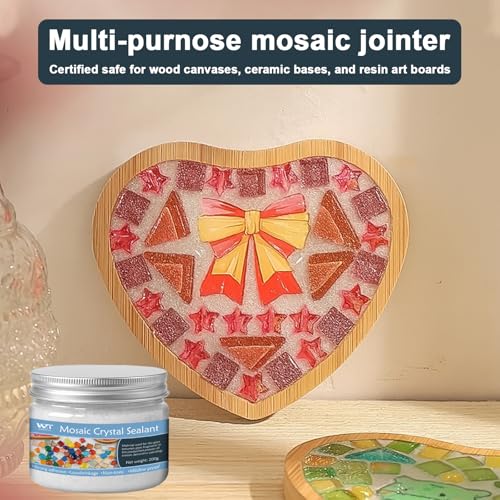 200g Professional Mosaic Grout for Crafts White
