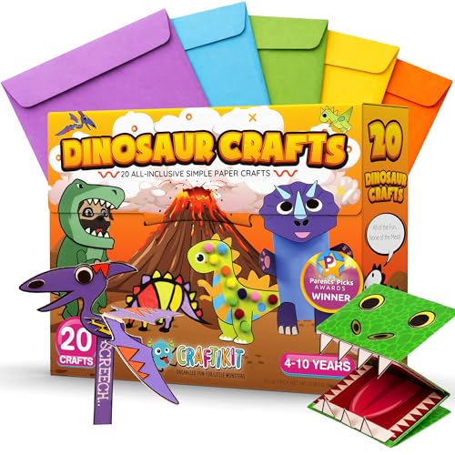 20 Award Winning Dinosaur Crafts for Kids