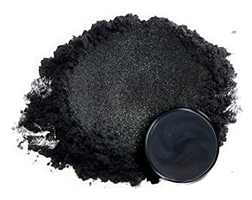 Premium Mica Powder Pigment “Ninja Black”