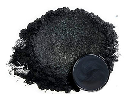 Premium Mica Powder Pigment “Ninja Black”