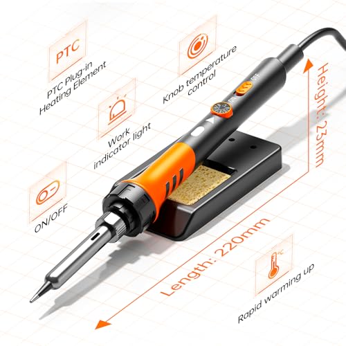 60W Adjustable Temperature Soldering Iron Kit