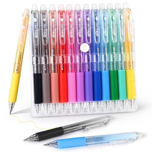 Colored Erasable Pens (12 Count)