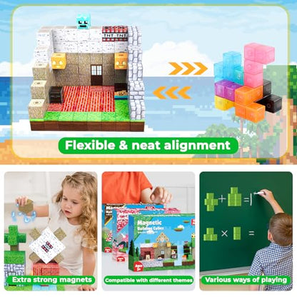 150PCS Magnetic Blocks