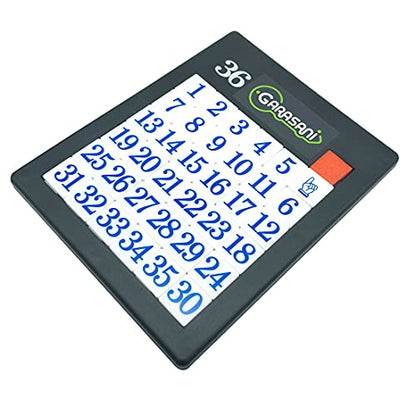 Number Slide Puzzle Brain Teaser IQ Game (35 Count)