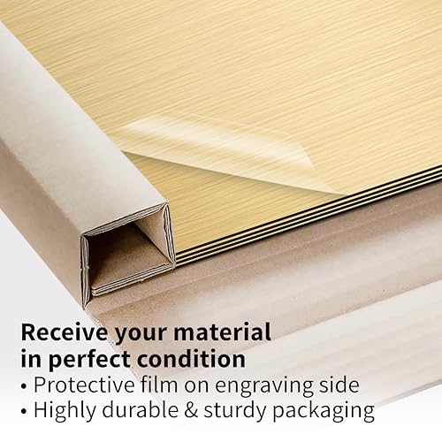 Metallic Looking Acrylic Sheet (4 Count)