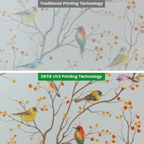 Frosted Window Privacy Cling Film Included Tools 23.6in X 78.7in (9.69 Sq Ft)