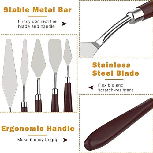 Artist Painting Knives Set (5 Count)