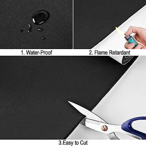 Neoprene Sponge Rubber Foam Sheets with Adhesive Backing