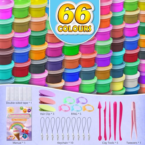 Air Dry Clay 66 Colors