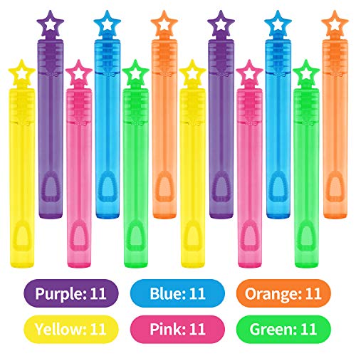 66 Pieces Mini Bubble Wands (66 Count)