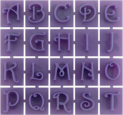 Co. Midwest Products Victorian Letters and Numbers Stepping Stone Stamps