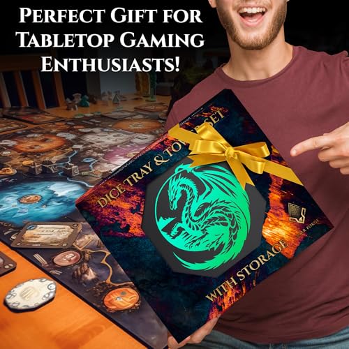 All-in-One Game Roamer - Dice Tray & Tower for DND and RPG