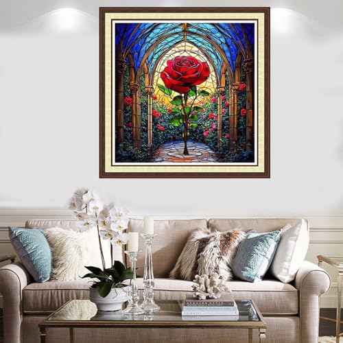 Counted Cross Stitch Kits for Adults Full Range of Cross Stitching Embroidery Unprinted Pattern for Beginners