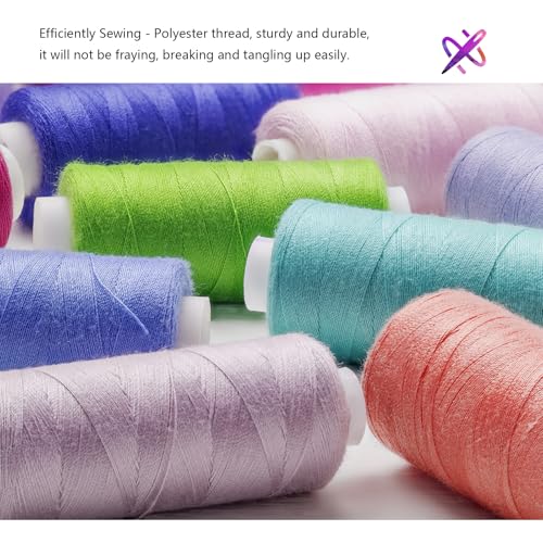 72Pcs Sewing Thread kit (43200 Foot)