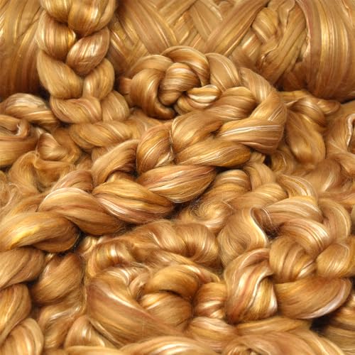 Merino Silk Luxe Tonal Designer Blend. Superfine Merino