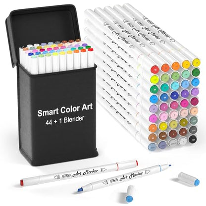 Art Markers 44 Coloring Markers and 1 Blender (1608 Foot)