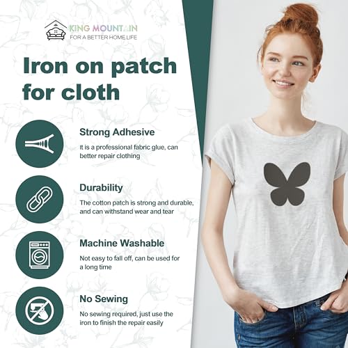 Iron on Patches for Clothes (8 Count)