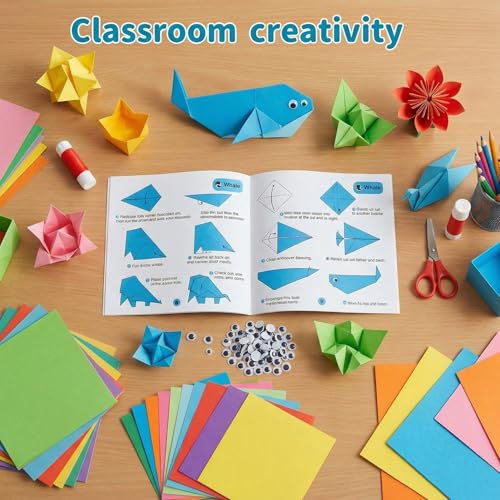 250 Sheets Origami Paper Craft Kits