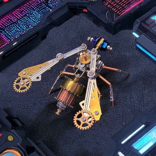 3D Metal Model Kits Insect Bug Mechanical Steampunk Science Kit Metal Building DIY Projects Arts and Crafts Hobby Kits Gift Ideas for Birthday & Christmas