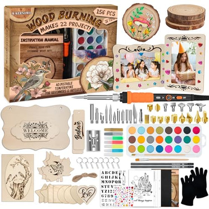 Wood Burning Kit (156 Count)
