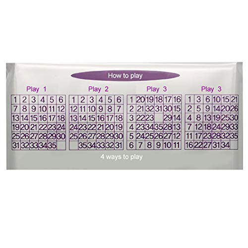 Number Slide Puzzle Brain Teaser IQ Game (35 Count)