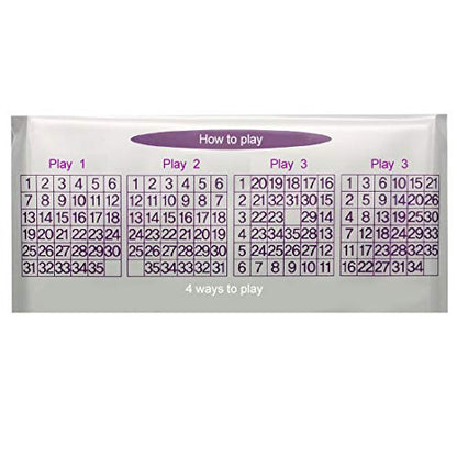 Number Slide Puzzle Brain Teaser IQ Game (35 Count)