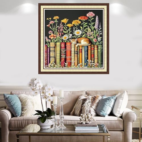 Counted Cross Stitch Kits for Adults Full Range of Cross Stitching Embroidery Unprinted Pattern for Beginners