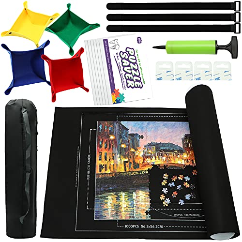 Portable Puzzle Mat Roll Up