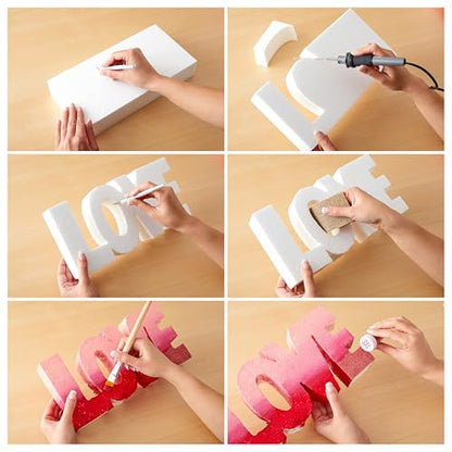 Smooth Foam Craft Blocks for DIY Craft & Floral Arrangement