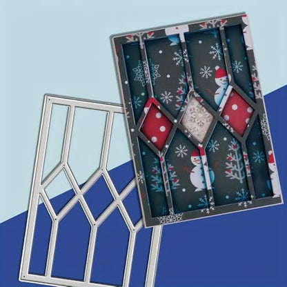 Geometric Cutting Die for Scrapbooking