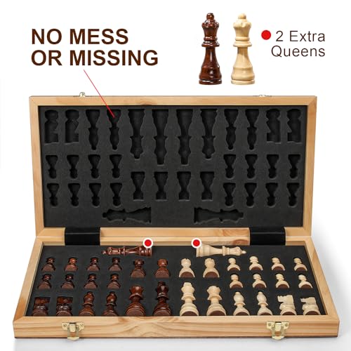 Magnetic Chess Set for Adults & Kids