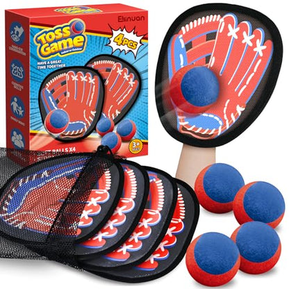 4 Packs Catch Ball Game Set (4 Count)