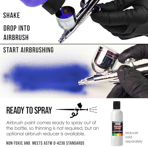 Opaque White Acrylic Airbrush Paint (8 Fl Oz)