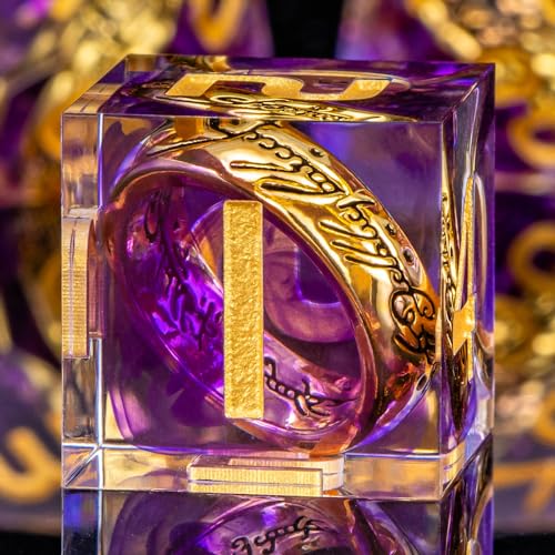 Magic Lord Rings DND Dice Set with Box