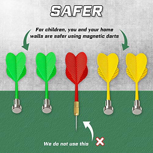 Dart Board 12pcs Magnetic Darts