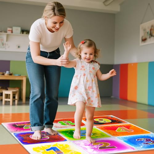 Sensory Floor Tiles for Preschool