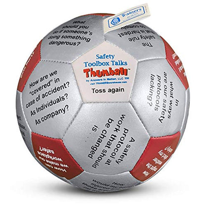 Toolbox Talks Safety Thumball Teambuilding Tool