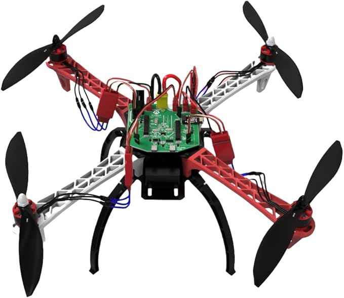 Educational DIY STEM Drone Kit, 80+ Parts, Learn Robotics, Coding & Mechanical Design| Build your drone at home with easy assembly and Interactive Block Coding