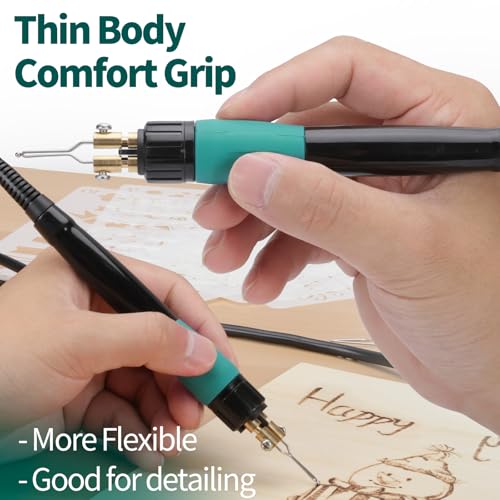 939 V Wood Burning Pen Wood Burning Kit with 23 Wire Nibs